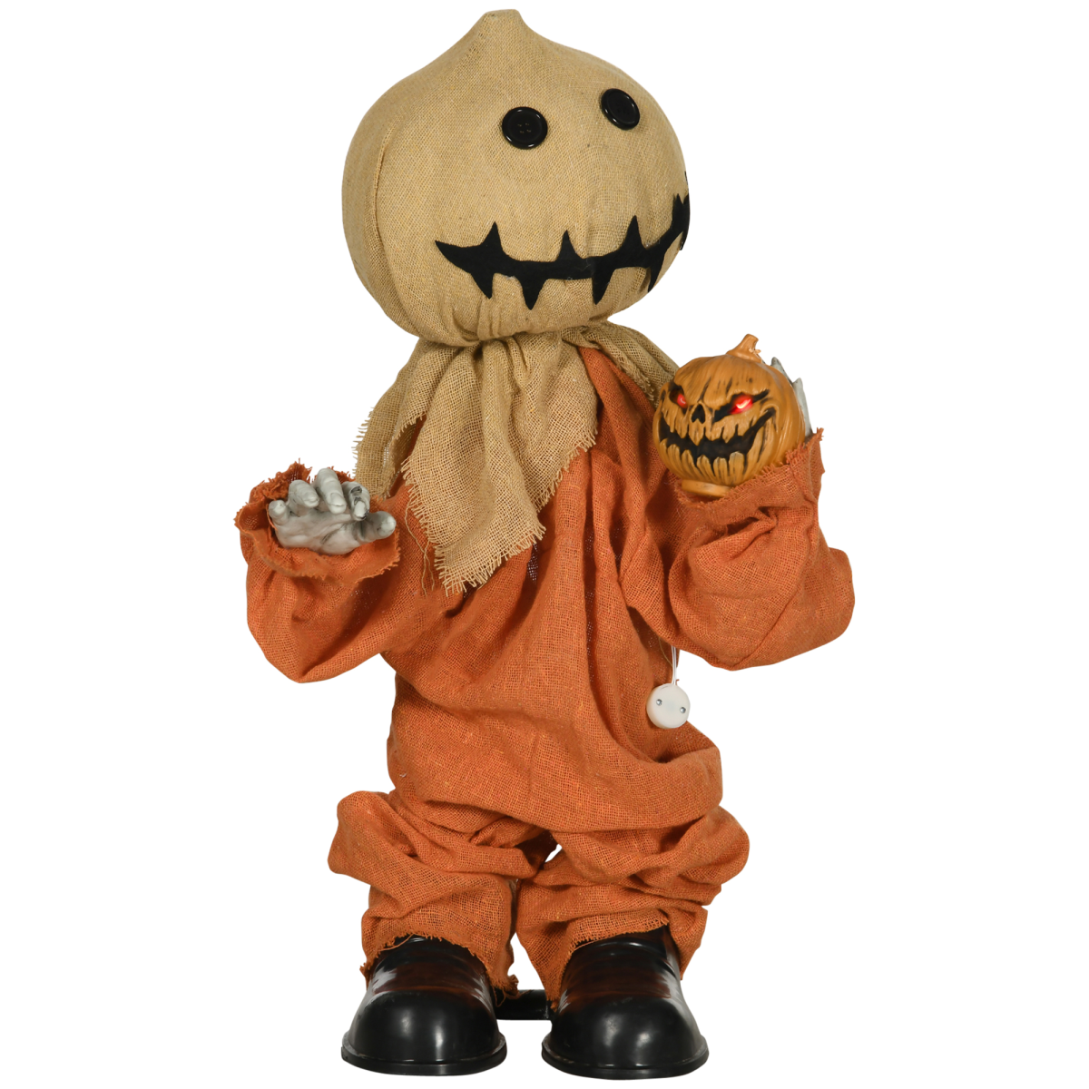 80cm Animated Halloween Decoration with Bending Arms, Lights & Sounds – Indoor/Outdoor