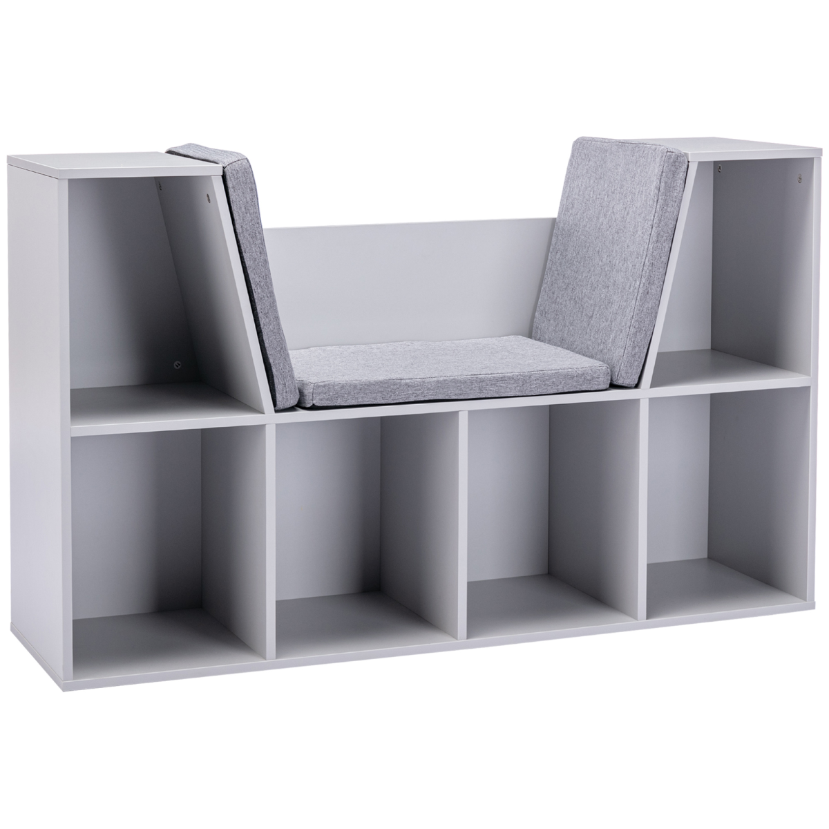 Kids Cabinet with Six Compartments – Grey