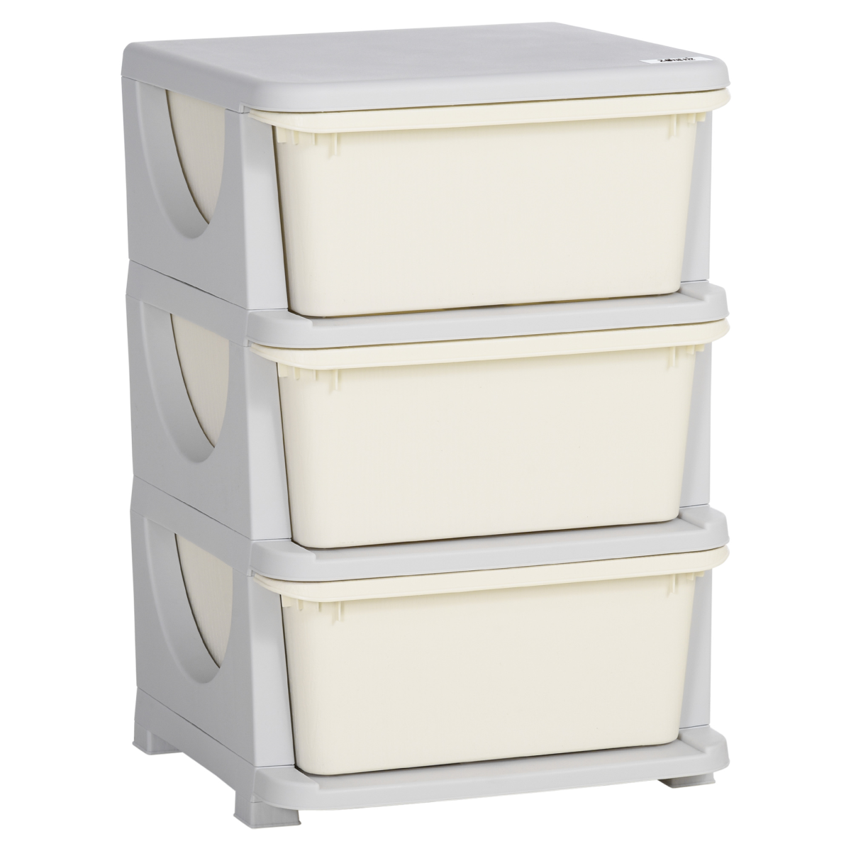 Kids’ 3-Drawer Plastic Storage Unit