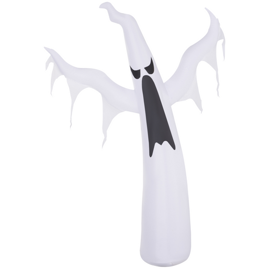 6FT (1.8m) Inflatable Floating Ghost with LED Lights – Outdoor Halloween Decoration